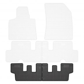 Tappeti in gomma auto per Citroen C4 Picasso II minivan, 3ª fila 2 pz 2013-2019