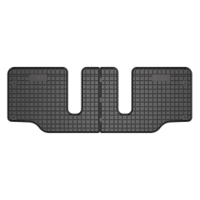Tappeti in gomma auto per Mazda Premacy II minivan, 3ª fila 2 pz 2005-2010