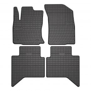 Tappeti in gomma auto per Toyota Hilux VIII pickup, Active 4 pz 2015-2026