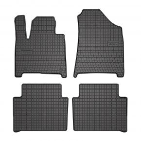 Tappeti in gomma auto per Hyundai Santa Fe V 7 posti, 1ª e 2ª fila, PHEV 4 pz dal 2023