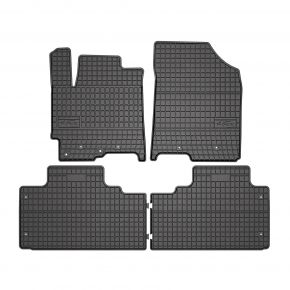 Tappeti in gomma auto per JAC JS8 Pro 6 posti, 7 posti, 1ª e 2ª fila 4 pz dal 2024