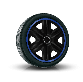 Copricerchi per MERCEDES 15", FAST LUX BLU 4 pz