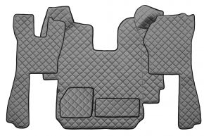Tappetini in ecopelle Q per SCANIA R (01.2005-12.2010) - automatico - Grigio