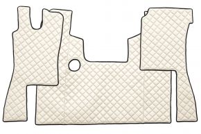 Tappetini in ecopelle Q per SCANIA 4 (01.1995-12.2004) - Beige chiaro