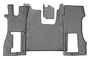 Tappetini in ecopelle Q per SCANIA R NEXTGEN (dal 01.2017) - sedile passeggero pneumatico - Grigio