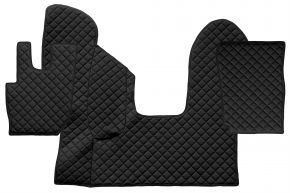 Tappetini in ecopelle Q per DAF CF (01.2013-12.2020) - automatico - Nero