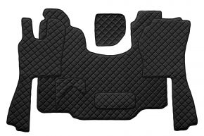 Tappetini in ecopelle Q per SCANIA G (01.2005-12.2016) - Nero