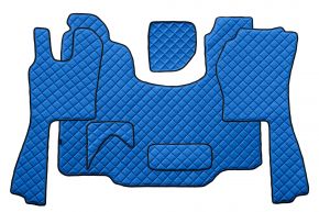 Tappetini in ecopelle Q per SCANIA G (01.2005-12.2016) - Blu