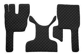 Tappetini in ecopelle Q per VOLVO FM 4 (01.2013-12.2019) - Nero