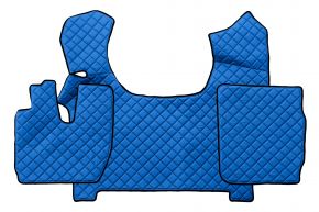 Tappetini in ecopelle Q per IVECO STRALIS S-WAY (03.2019-12.2023) - Blu
