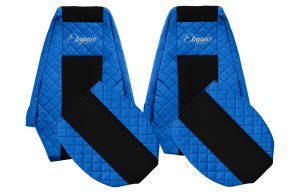 Coprisedili su misura ELEGANCE Q per RENAULT PREMIUM II (01.2005-12.2013) - blu
