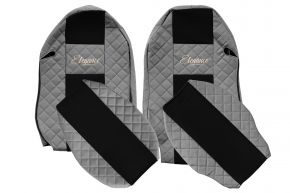 Coprisedili su misura ELEGANCE Q per MERCEDES ACTROS MP 3 (01.2007-12.2010) - grigi