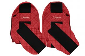 Coprisedili su misura ELEGANCE Q per MERCEDES ACTROS MP 3 (01.2007-12.2010) - rossi