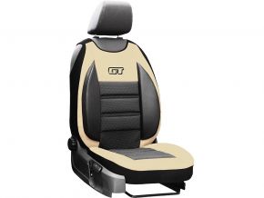 Coprisedile auto ergonomico GT Ergonomic con supporto lombare, beige, 1 pz.