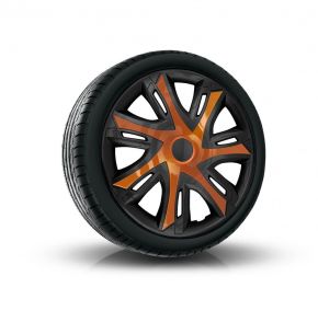 Copricerchi per CITROEN 16", N-POWER BICOLOR rame-nero 4pz