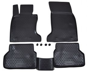 Tappeti in gomma BMW 5-serie E60 / E61  2003-2010  4 pz