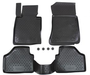 Tappeti in gomma BMW X1 E84  2009-2015 4 pz