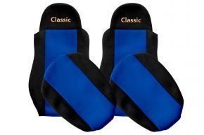 Coprisedili su misura CLASSIC per DAF LF (01.2001-12.2013) - blu