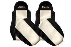 Coprisedili su misura CLASSIC per DAF LF (01.2001-12.2013) - beige chiaro