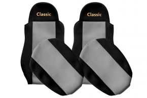Coprisedili su misura CLASSIC per DAF LF (01.2001-12.2013) - grigi