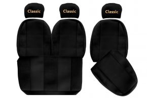 Coprisedili su misura CLASSIC per MAN L2000 (01.1994-12.2005) - neri