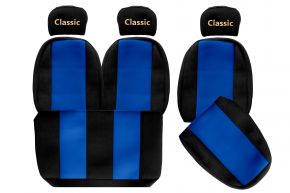 Coprisedili su misura CLASSIC per MAN L2000 (01.1994-12.2005) - blu