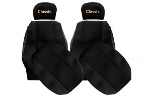 Coprisedili su misura CLASSIC per IVECO EUROSTAR (01.1992-12.2002) - neri