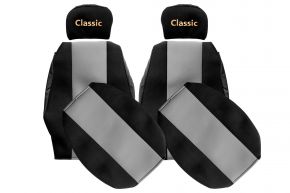 Coprisedili su misura CLASSIC per IVECO EUROSTAR (01.1992-12.2002) - grigi