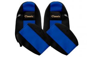 Coprisedili su misura CLASSIC per IVECO STRALIS (01.2002-12.2012) - blu