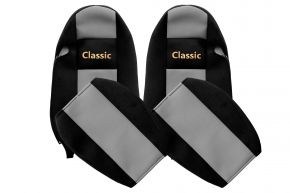 Coprisedili su misura CLASSIC per IVECO STRALIS (01.2002-12.2012) - grigi