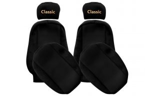 Coprisedili su misura CLASSIC per VOLVO FH 1 (01.1993-12.2001) - poggiatesta regolabili - neri