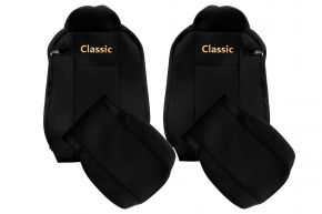 Coprisedili su misura CLASSIC per IVECO STRALIS XP (01.2016-12.2019) - neri
