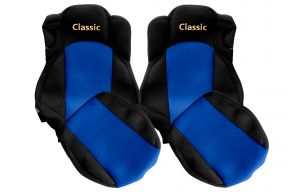 Coprisedili su misura CLASSIC per MERCEDES ACTROS MP 5 (dal 01.2019) - sedili comfort - blu