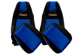 Coprisedili su misura CLASSIC per SCANIA S NEXTGEN (dal 01.2017) - sedili standard - blu
