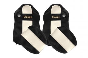 Coprisedili su misura CLASSIC per IVECO STRALIS S-WAY (03.2019-12.2023) - beige chiaro