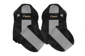 Coprisedili su misura CLASSIC per IVECO STRALIS S-WAY (03.2019-12.2023) - grigi