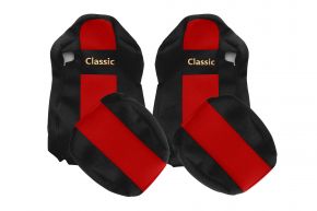 Coprisedili su misura CLASSIC per IVECO STRALIS S-WAY (03.2019-12.2023) - rossi