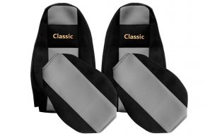 Coprisedili su misura CLASSIC per VOLVO FH 5 (dal 01.2020) - grigi