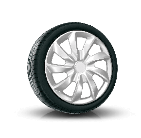 Copricerchi per FIAT BLUE 16", QUAD GRIGIO 4 pz