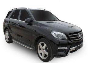 Pedane laterali per Mercedes Benz ML W-166 OE Style, ANNI 2012-2019