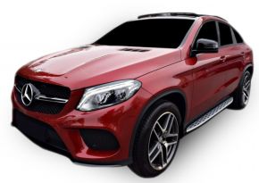 Pedane laterali per Mercedes GLE coupe 2015-2019