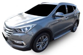 Pedane laterali per Hyundai Santa Fe 2013-2018