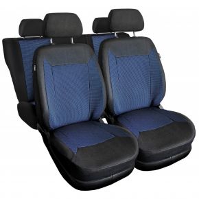Coprisedili universali in tessuto ROYAL blu adatti per BMW 1