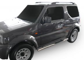 Telai laterali in acciaio inox, Suzuki Jimny, ANNI -2005