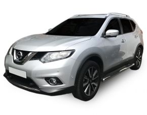 Telai laterali in acciaio inox per Nissan X-Trail T32 2014-up