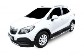 Telai laterali in acciaio inox per Opel Mokka 2012-2020