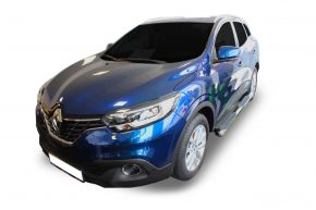 Telai laterali in acciaio inox per Renault Kadjar 2015-2019 4" oval