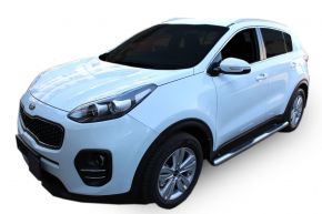 Telai laterali in acciaio inox per Kia Sportage 2015-up