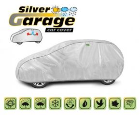 Copertura contro la pioggia e parasole SILVER GARAGE hatchback Toyota Yaris III od 2012 380-405 cm