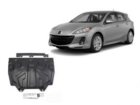 Protezioni di motore e cambio Mazda 3 1,5; 1,6; 2,0 2013-
